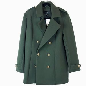 H&M Green Size 6 Coat | New With Tags
